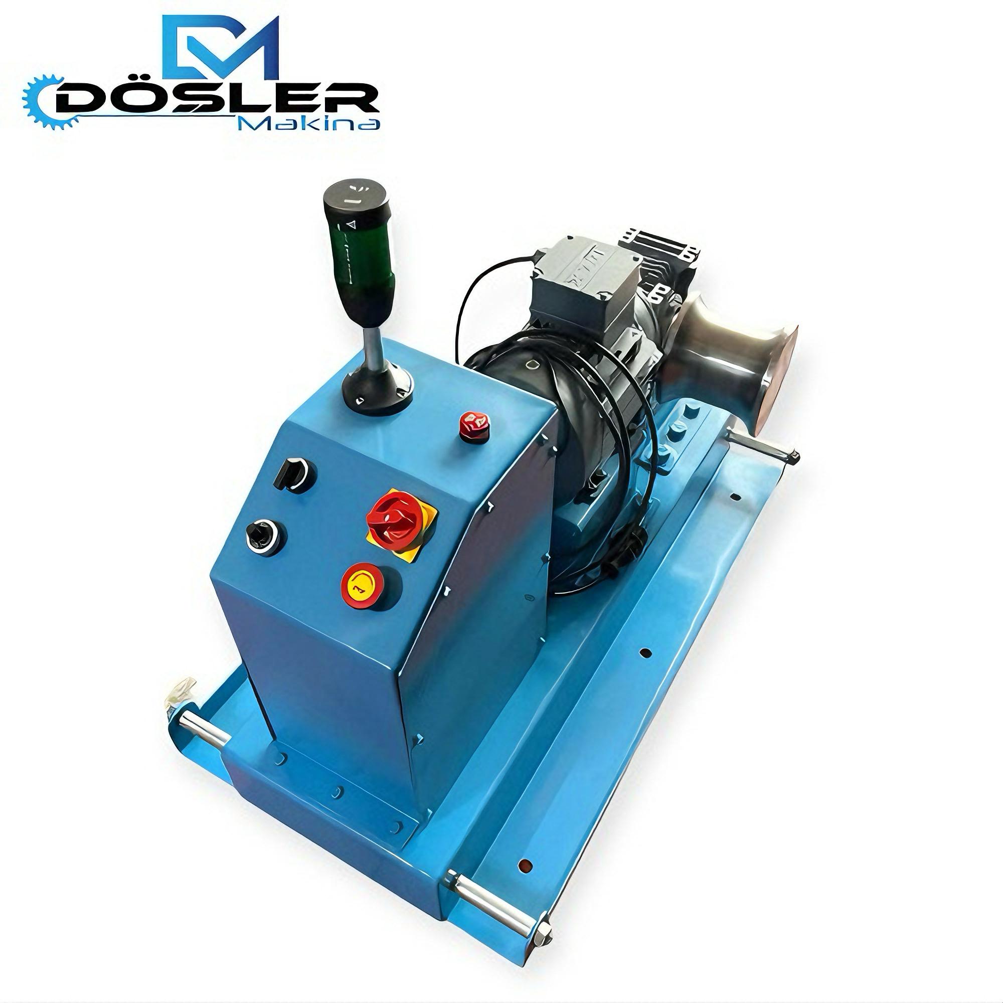 Industrial Cable Pulling Machine Manual Electric 30 kN