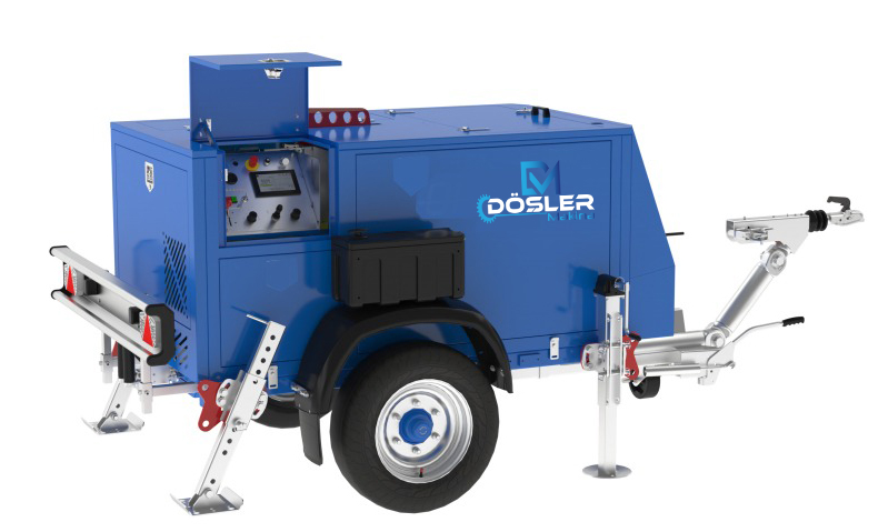 Electric Capsten Cable Pulling Machine 50 kN